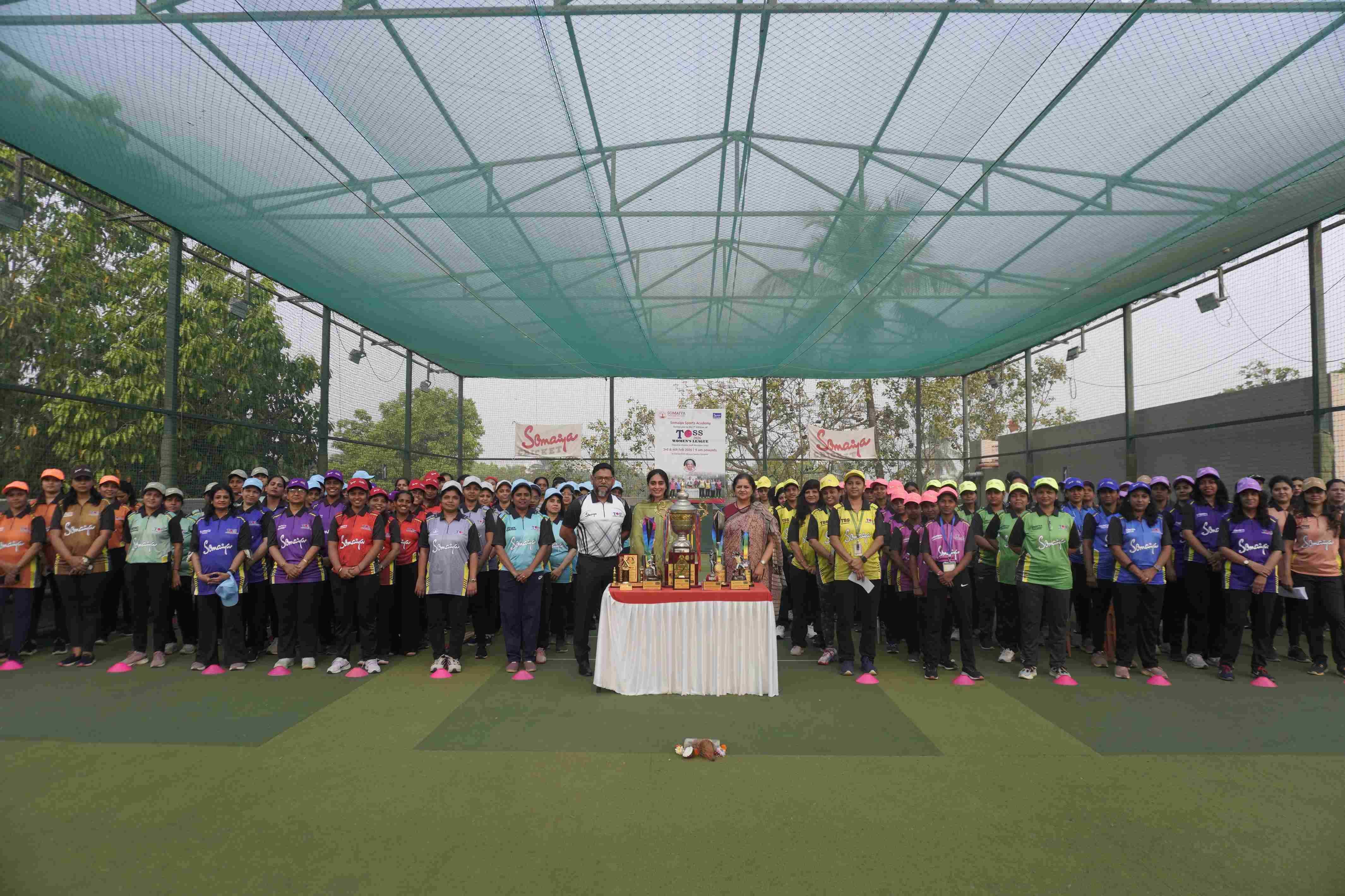 Somaiya Women's Cricket Toss 2026