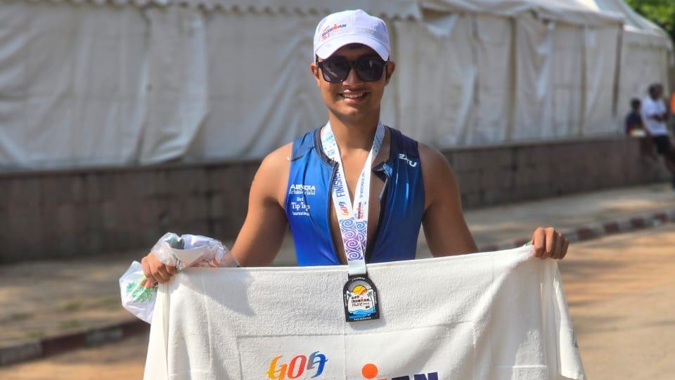 2025-11-09 11:55:00  Vedant Raja from Somaiya Sports Academy Shines at IRONMAN 70.3 Goa with a Strong Finish