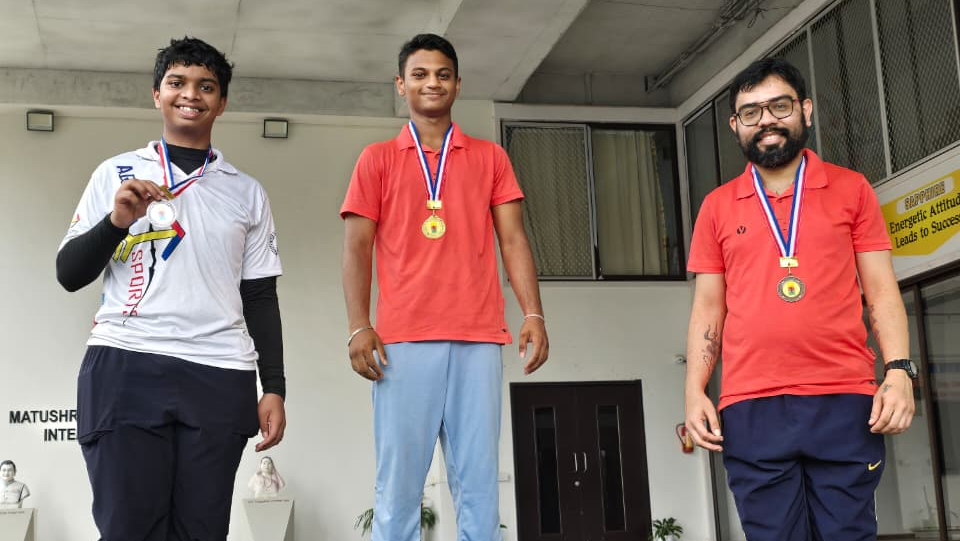 2025-11-17 10:07:00  Kaushal Mhasete Wins Gold at 22nd Senior District Archery Championship