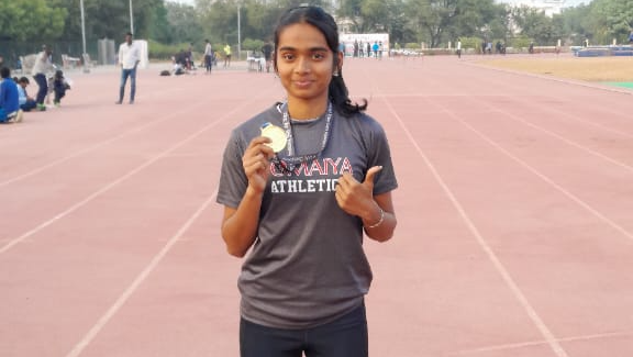 2025-11-30 10:53:00  Swanandi Sawant Wins Gold With New Record at 69th National School Games 2025–26