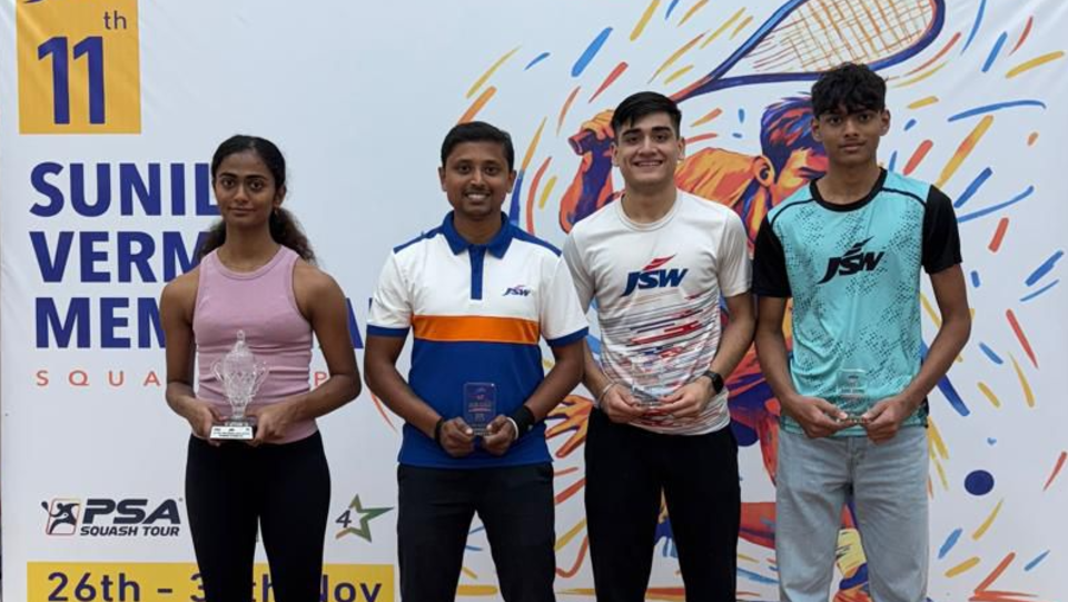 2025-11-30 11:06:00  Somaiya Athletes Shine with Multiple Podium Finishes at the JSW 11th Sunil Verma Memorial Tournament 2025
