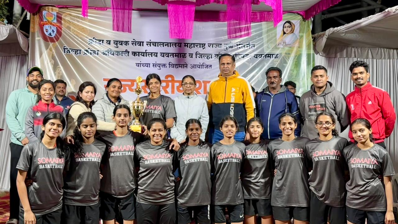 2025-12-11 10:20:00 Somaiya Sports Academy KJSSC Junior Girls Crowned Basketball State Champions at DSO Tournaments 2025–26