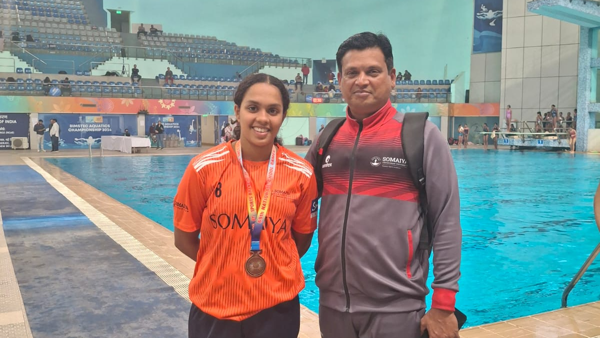 2025-12-16 09:54:00  Nirmayee Ambetkar Wins Medals and Sets Meet Record at 69th National School Games