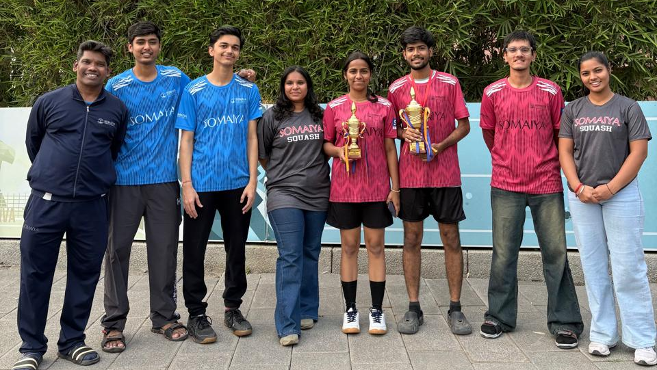 2026-01-05 10:13:00  Somaiya Squash Teams Win Silver and Bronze at Mumbai University Zone-1 (Mumbai City) Team Event