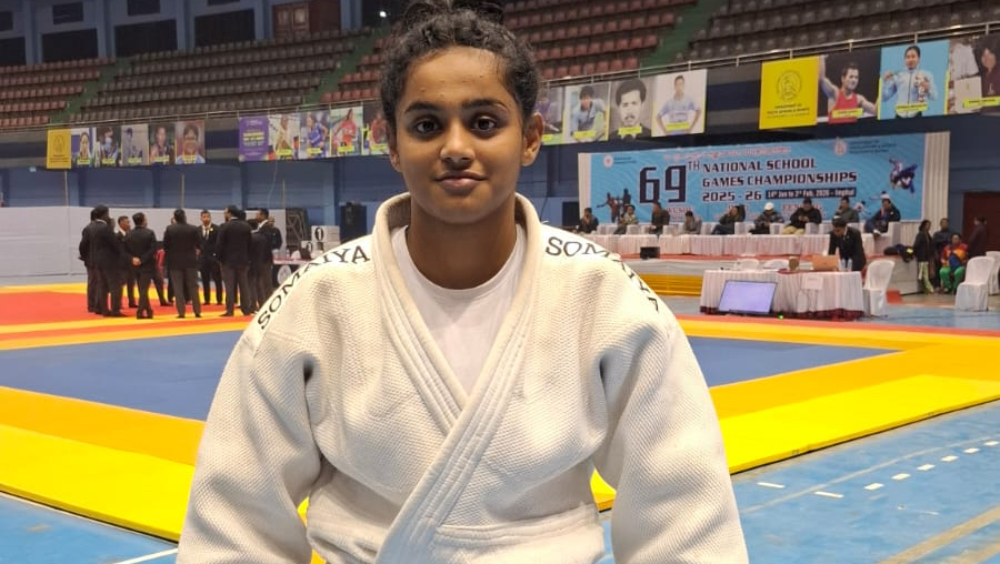 2026-01-24 10:08:00 Somaiya Sports Academy Danika Shetty Wins Gold at 69th National School Games Judo Championship 2025–26