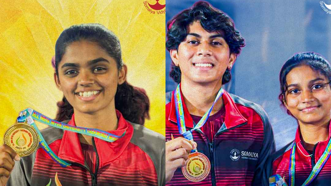 2026-03-20 10:43:00  Gold and Bronze Glory for Somaiya at AIU Taekwondo Championship