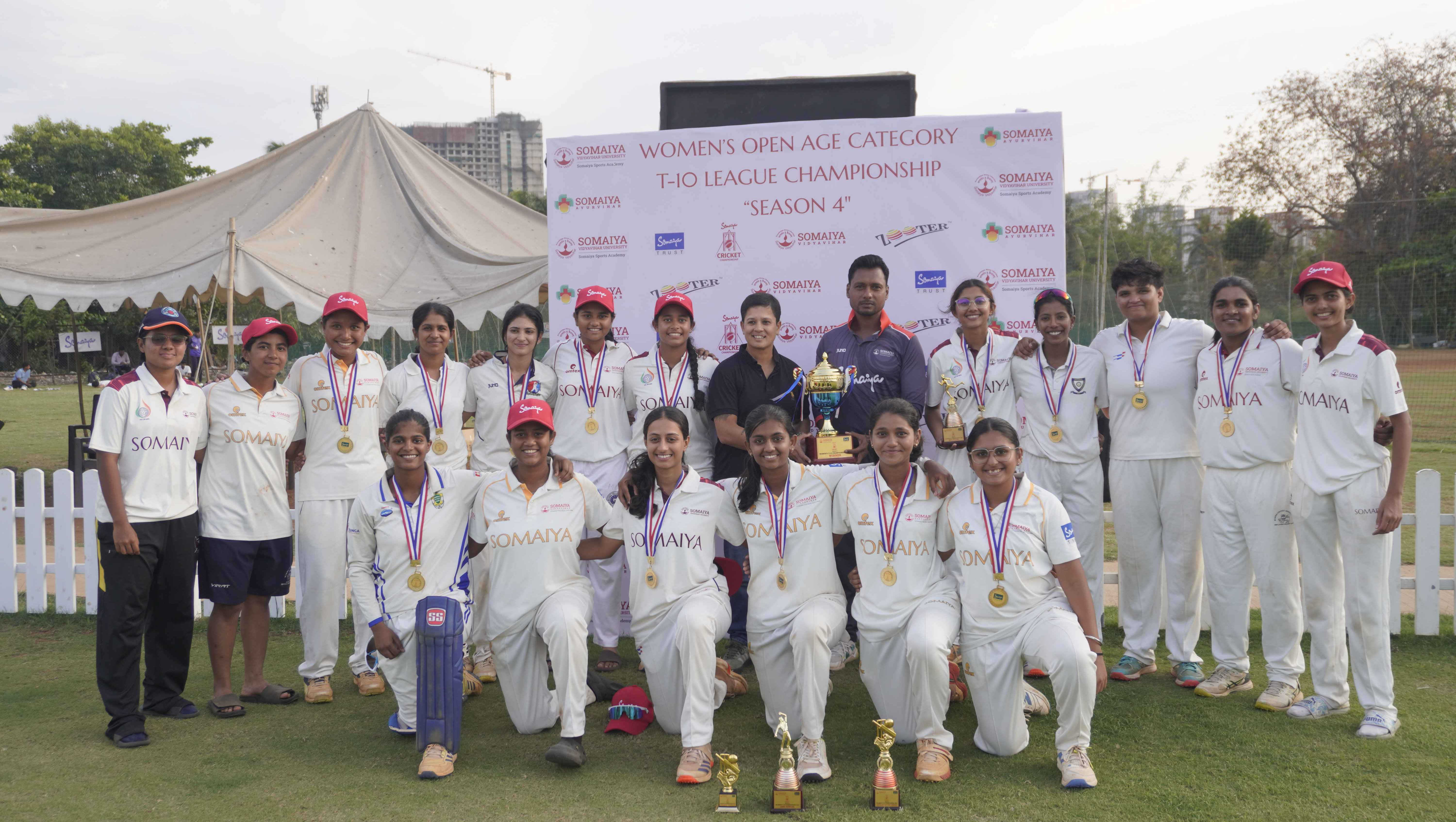 2026-04-03 17:19:00  Somaiya Sports Academy Wins Women’s Red Season Ball T-10 League 2026