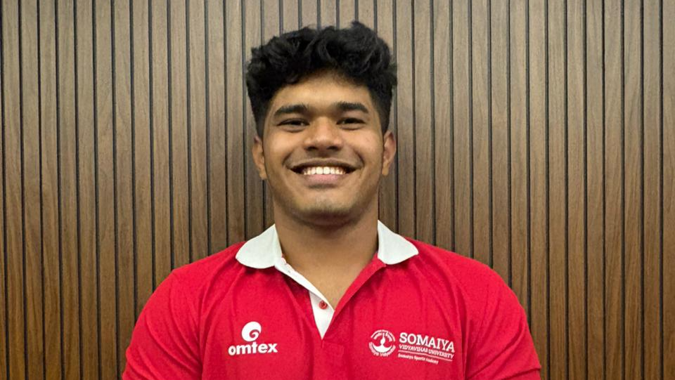 2026-04-14 10:38:00 Somaiya Sports Academy Darwin Horta Wins Silver at Maharashtra State Powerlifting Championship 2026