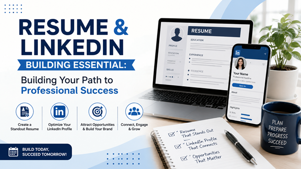 2026-08-04 13:00:00  Resume and LinkedIn Building Essential