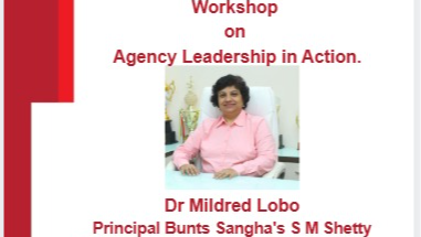 2026-09-23 11:00:00  Workshop on Agency Leadership in Action by Dr. Mildred Lobo