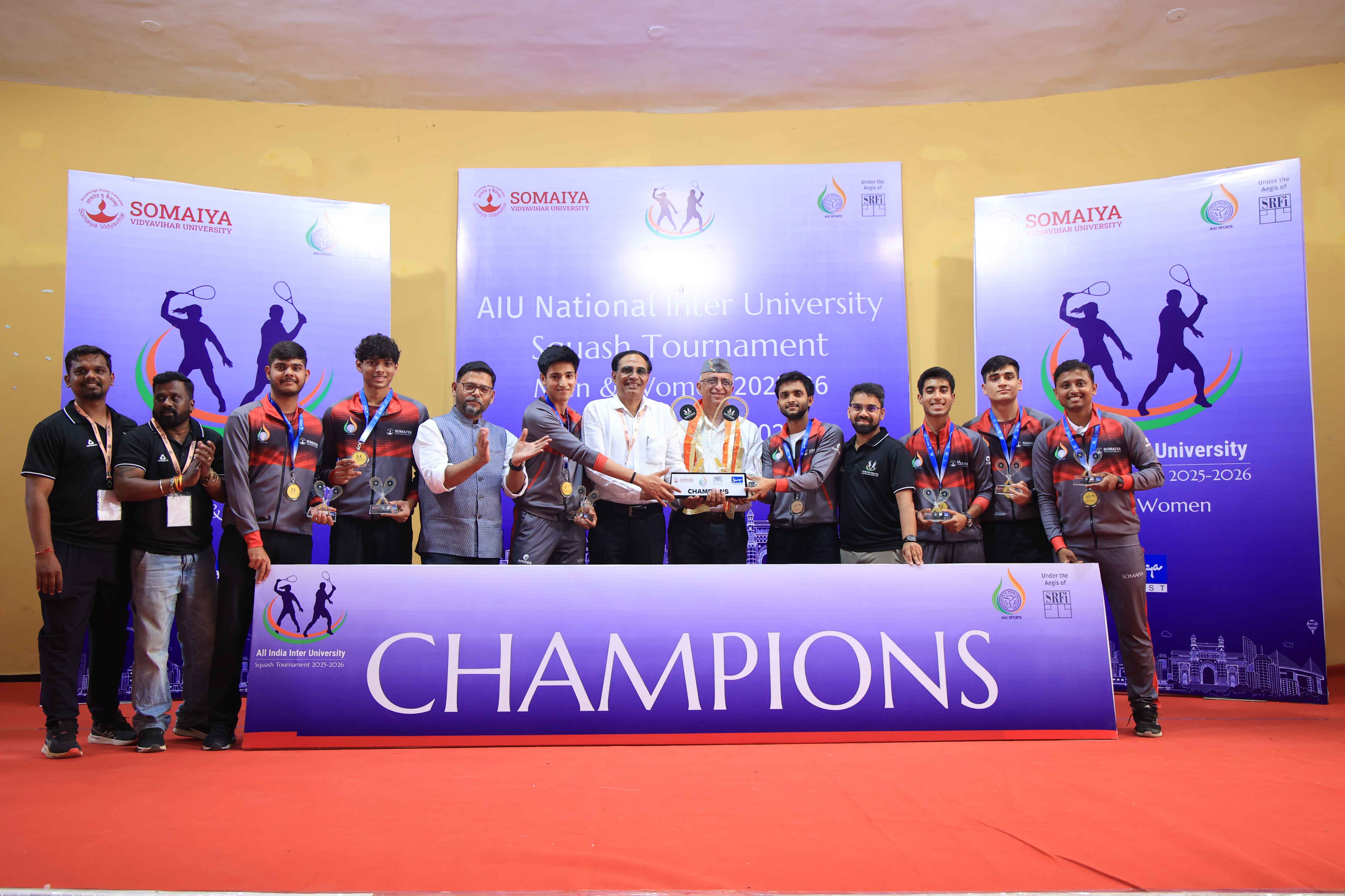 All India Inter-University Squash (Men & Women) Tournament 2025-2026