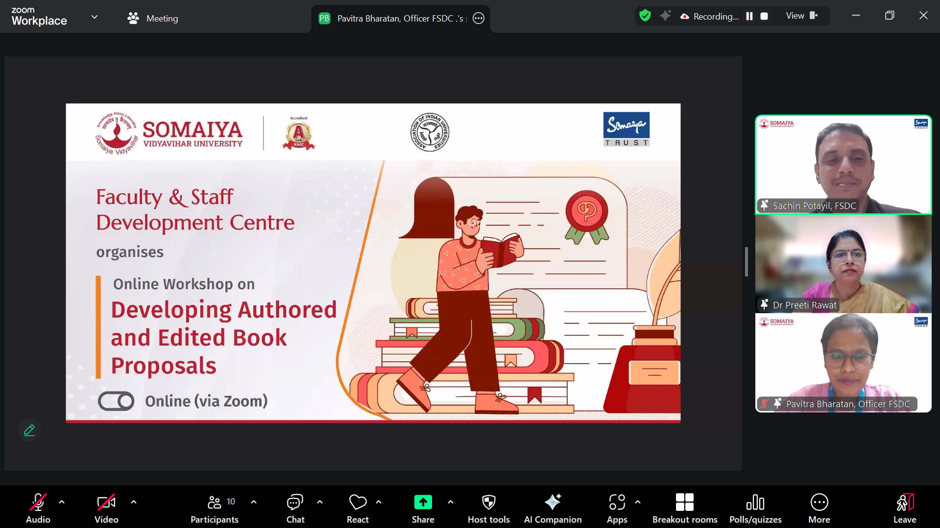 Developing Authored and Edited Book Proposals (10th - 11th Jan, 2026)