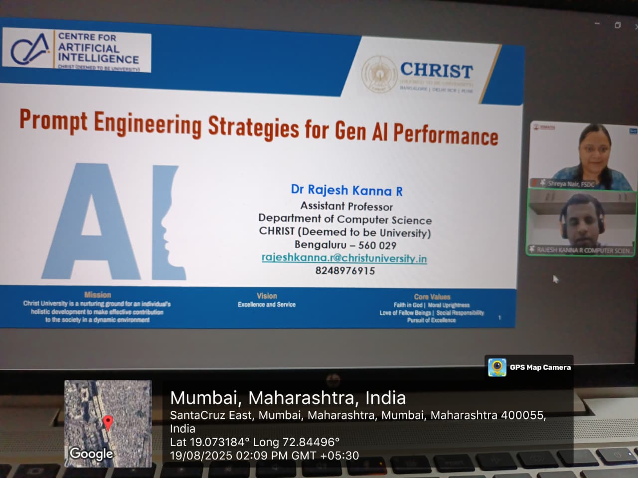 Empowering Educators through Generative AI (19th Aug - 23rd Aug, 2025)