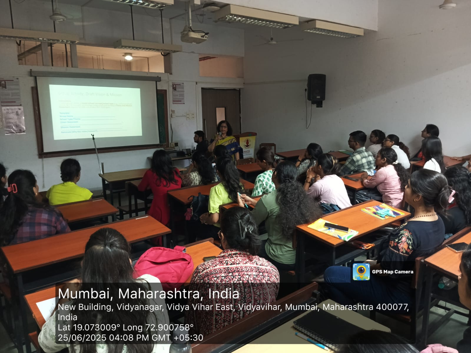 Guest Lecture on 'Creating Vision & Mission of a School aligning with CBSE guidelines' by Dr. Priya Rajwade