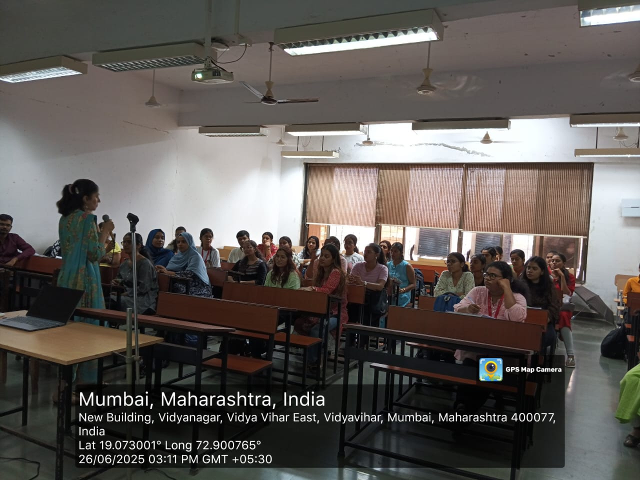 Guest Lecture on 'Data Driven Decision Making in Schools' by Ms. Fatima Khair