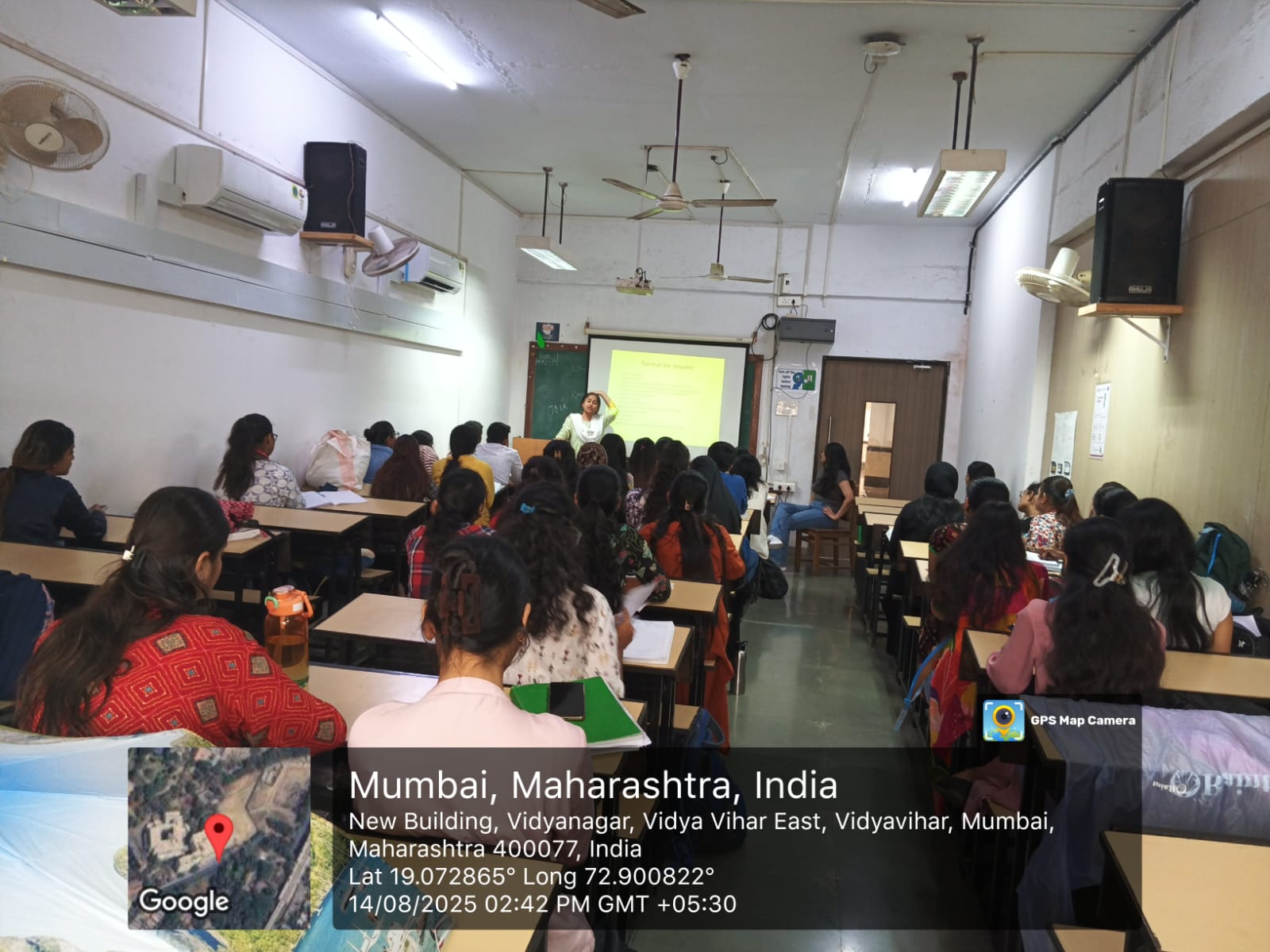 Session on 'The Art of Resume Making' by Ms. Usha Sharma