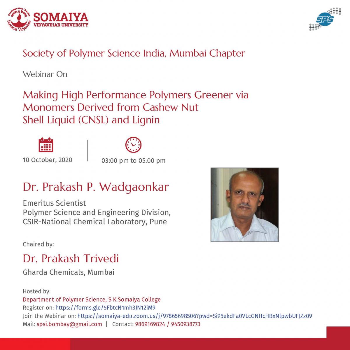 Polymer Science Webinar